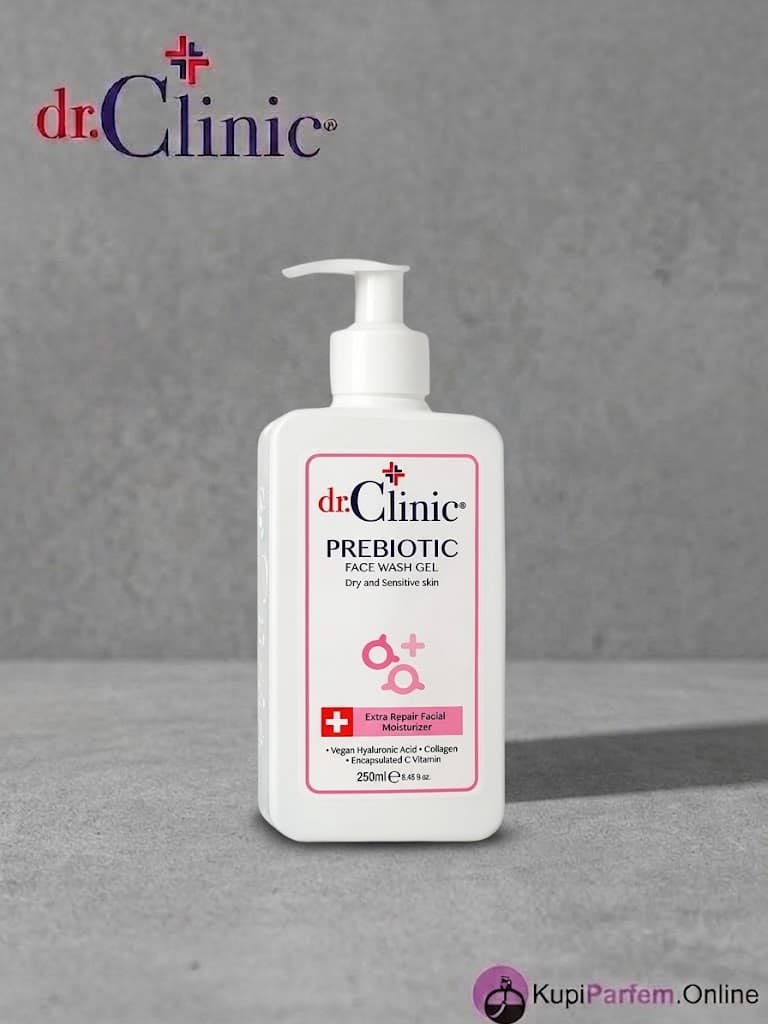 dr.CLINIC Prebiotic Face Wash Gel Extra Repair Pink