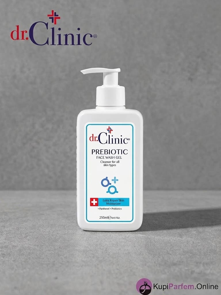dr.CLINIC Prebiotic Face Wash Gel Extra Repair Blue