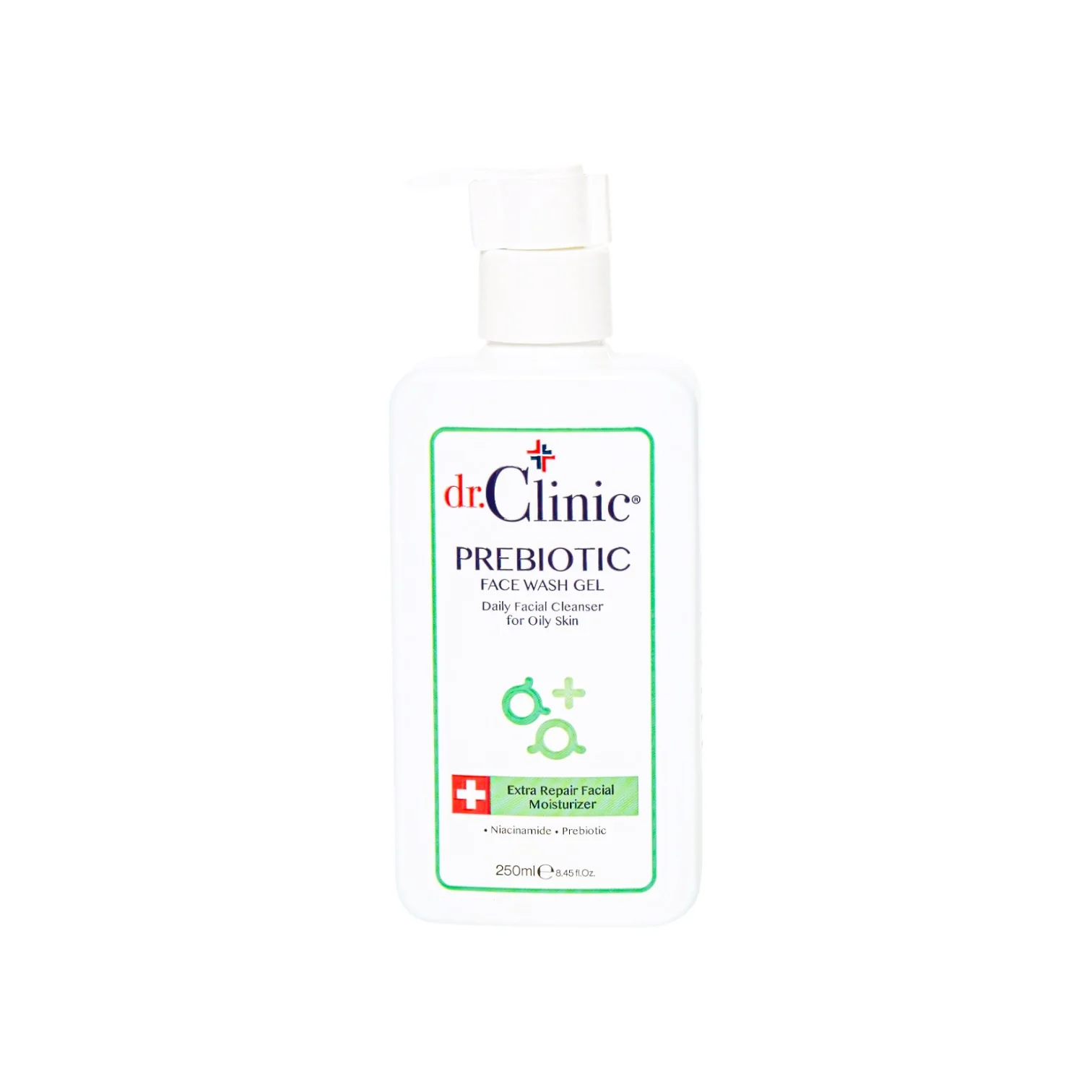 dr.CLINIC Prebiotic Face Wash Gel Extra Repair Green - Image 4